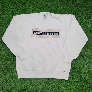 Vintage Southampton Sweatshirt Womens Medium 19x23 Hampton